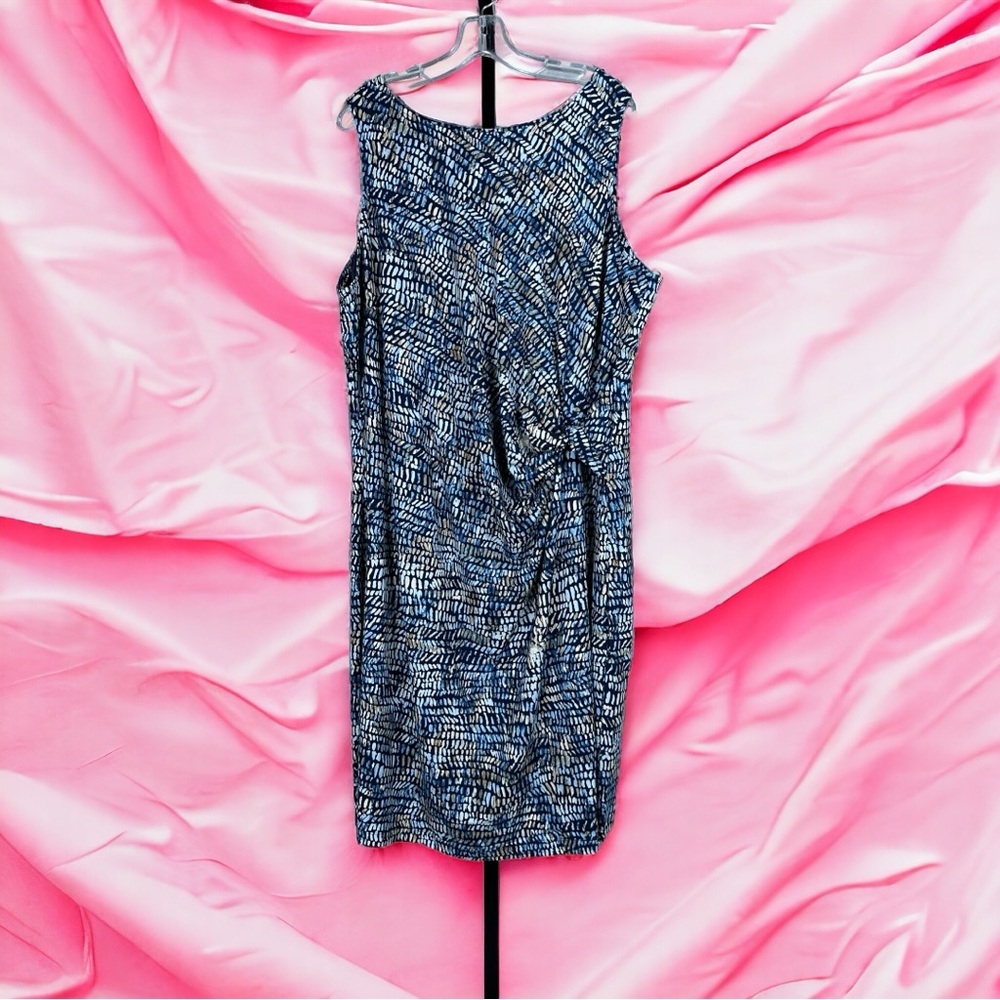 NICE+ZOE Plus Side Twist Sheath Dress
